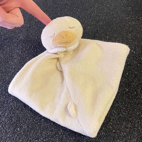 ANGEL DEAR Unisex Duck Lovey Security Blanket‎ Plush Yellow Baby Soft - Picture 1 of 5